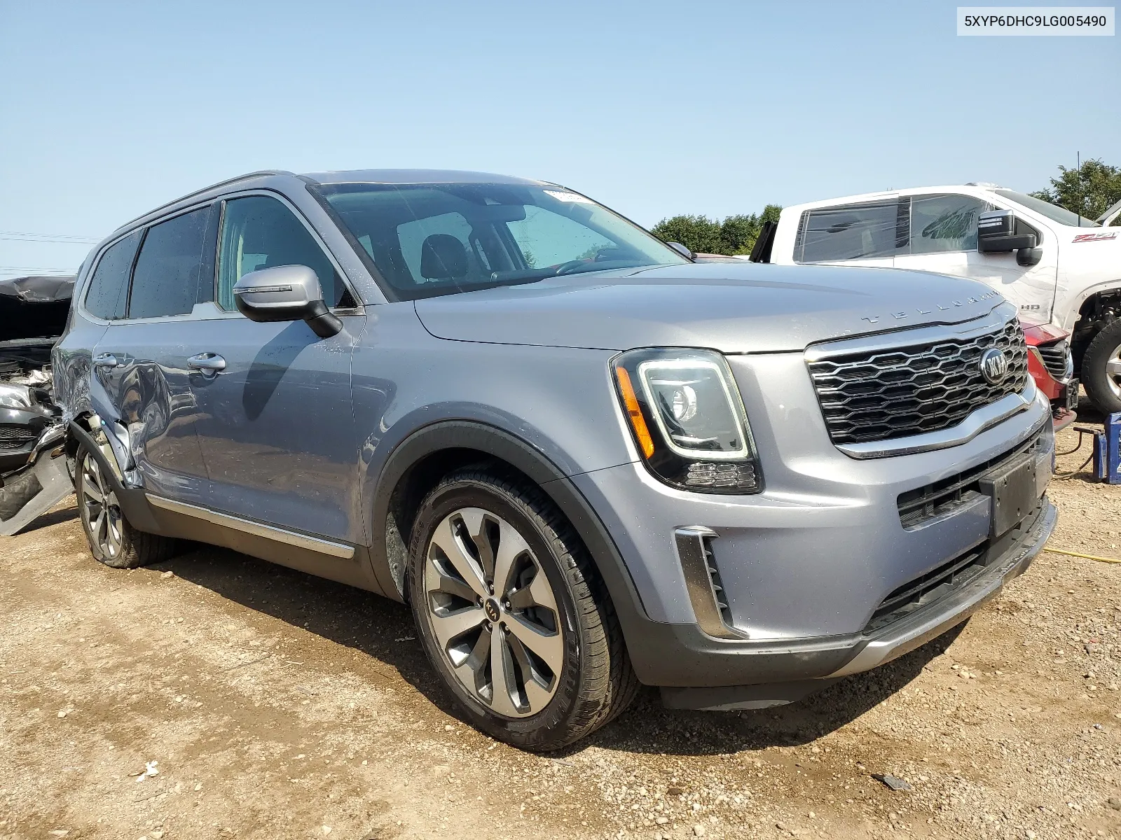 2020 Kia Telluride S VIN: 5XYP6DHC9LG005490 Lot: 67059844