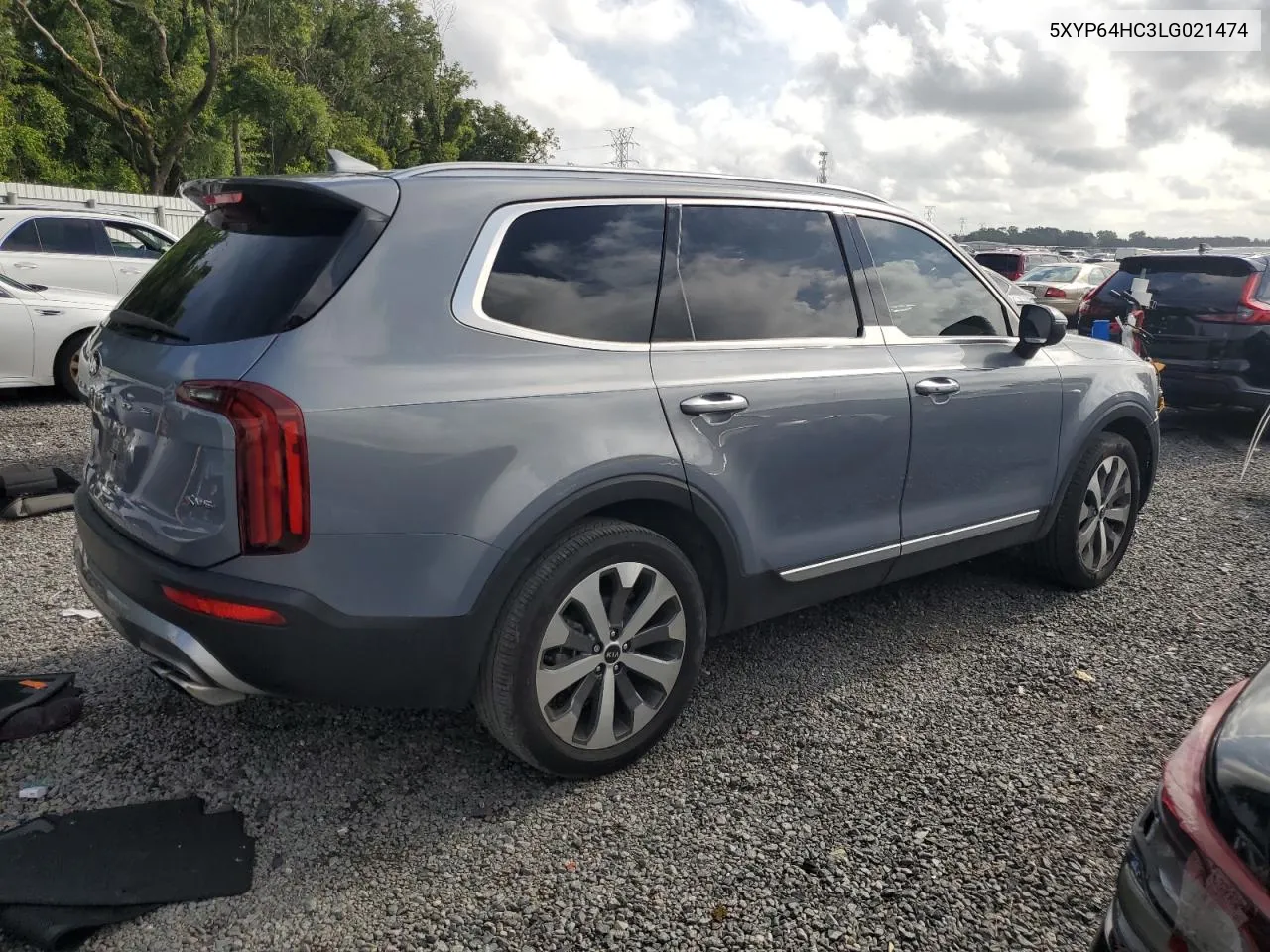 2020 Kia Telluride S VIN: 5XYP64HC3LG021474 Lot: 67143294