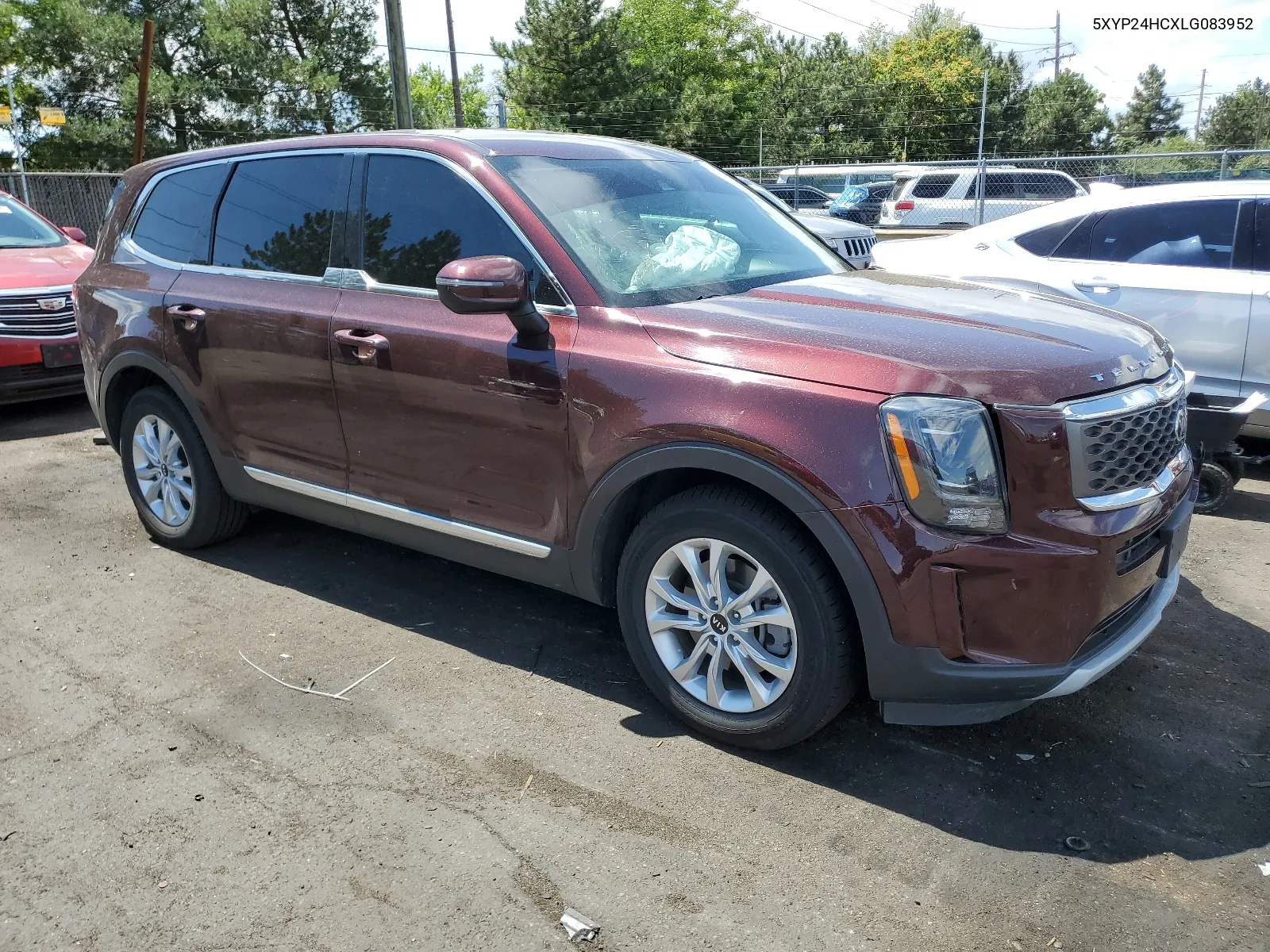 5XYP24HCXLG083952 2020 Kia Telluride Lx