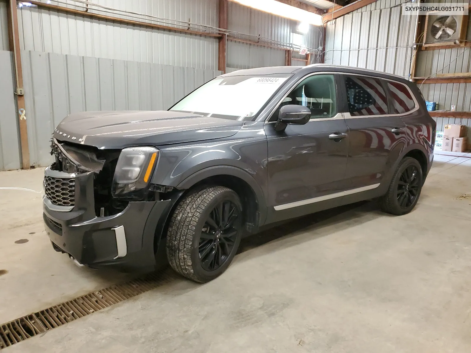 2020 Kia Telluride Sx VIN: 5XYP5DHC4LG031711 Lot: 68098424