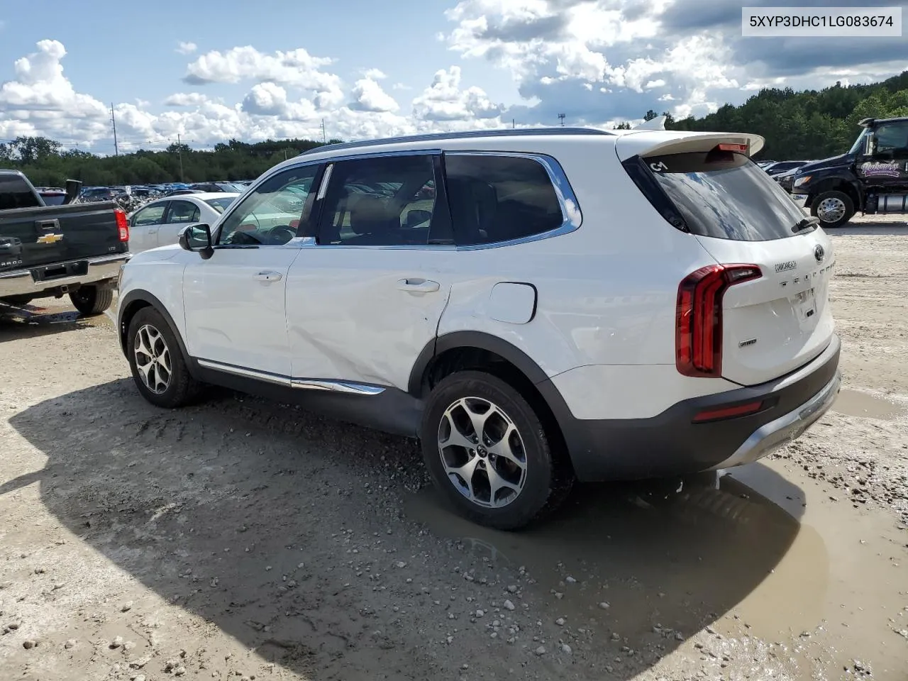 2020 Kia Telluride Ex VIN: 5XYP3DHC1LG083674 Lot: 68583754