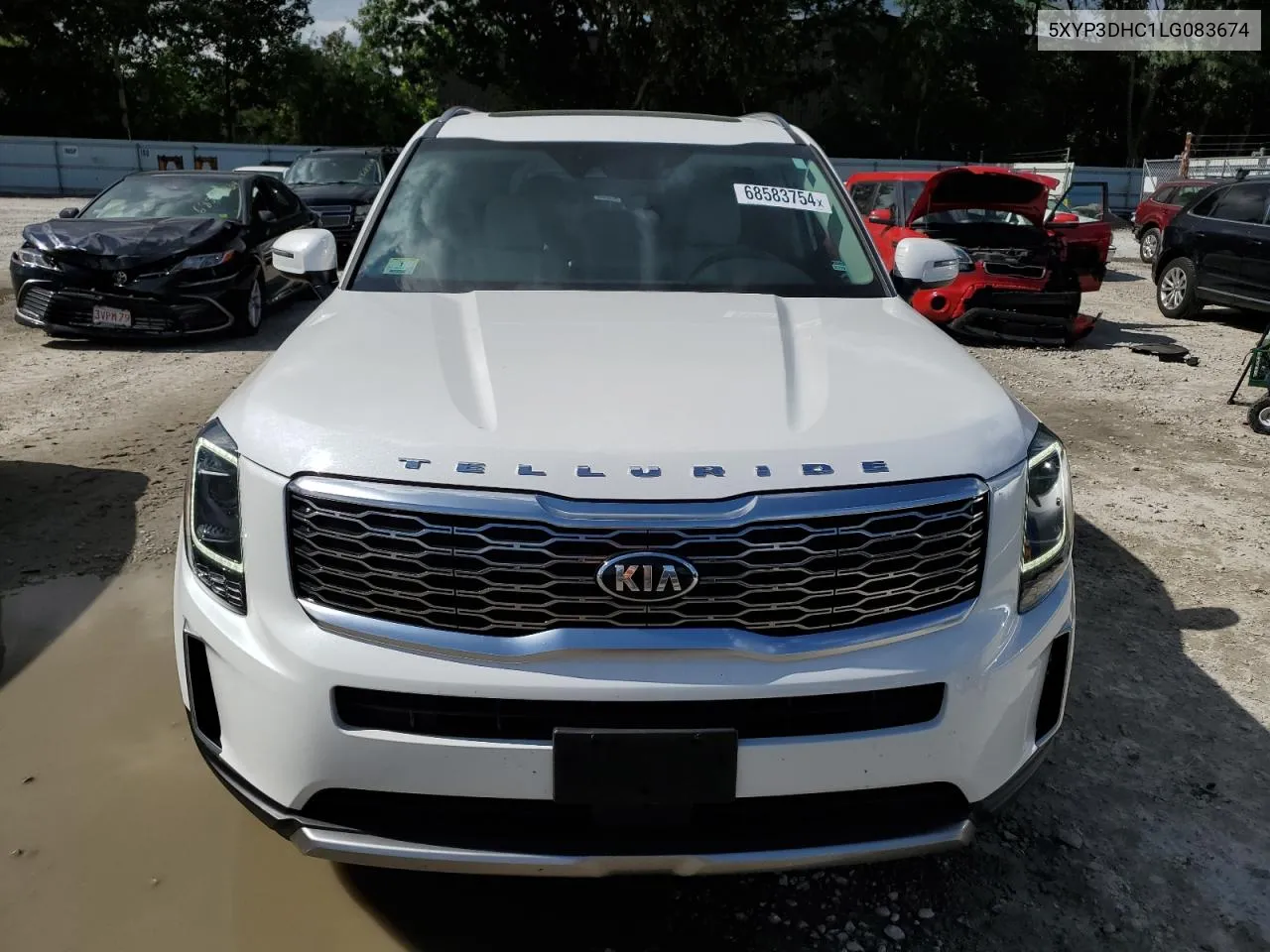 2020 Kia Telluride Ex VIN: 5XYP3DHC1LG083674 Lot: 68583754