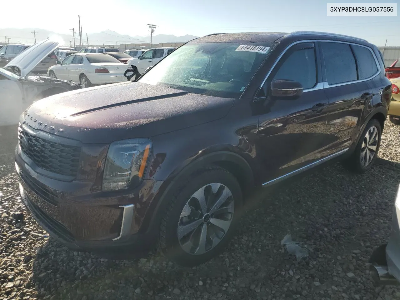 2020 Kia Telluride Ex VIN: 5XYP3DHC8LG057556 Lot: 69418194