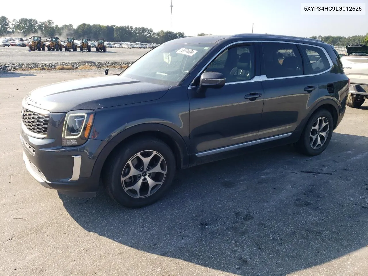 2020 Kia Telluride Ex VIN: 5XYP34HC9LG012626 Lot: 69574084