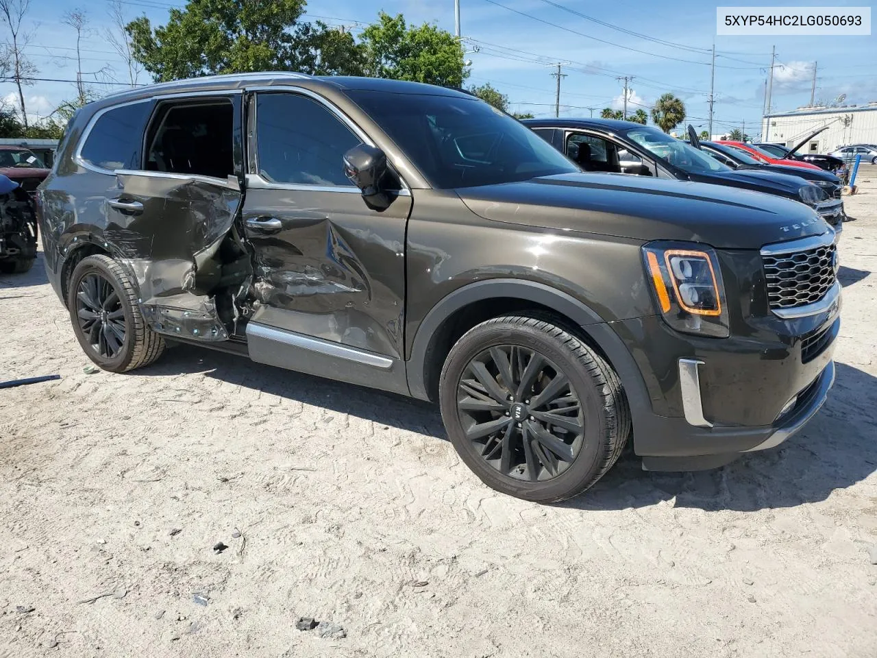 2020 Kia Telluride Sx VIN: 5XYP54HC2LG050693 Lot: 69828394