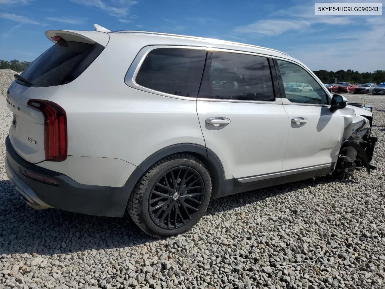 2020 Kia Telluride Sx VIN: 5XYP54HC9LG090043 Lot: 70015804