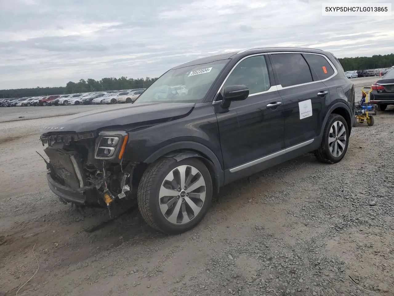 2020 Kia Telluride Sx VIN: 5XYP5DHC7LG013865 Lot: 70523534