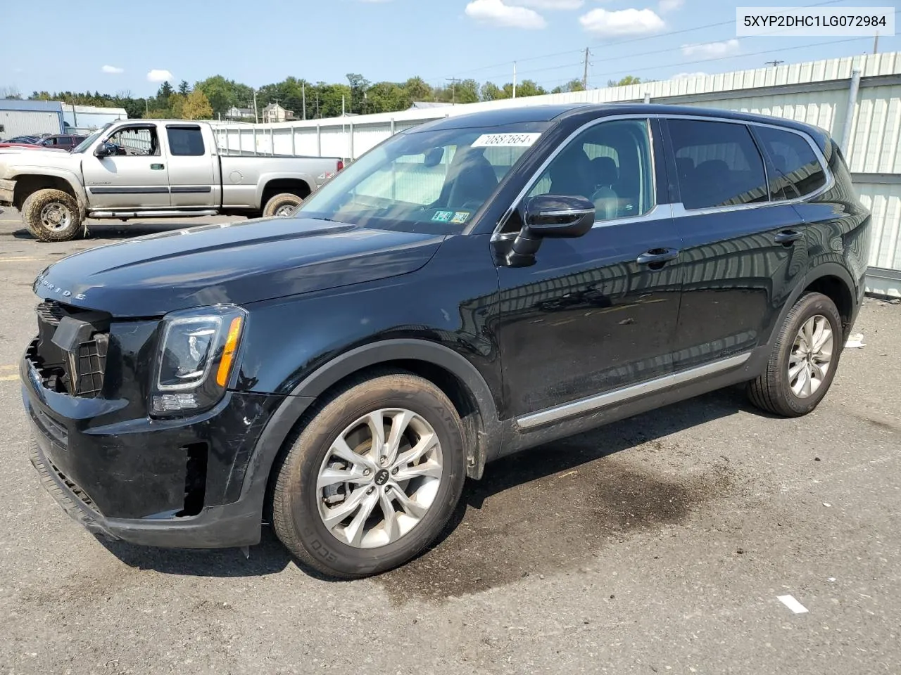 2020 Kia Telluride Lx VIN: 5XYP2DHC1LG072984 Lot: 70887664