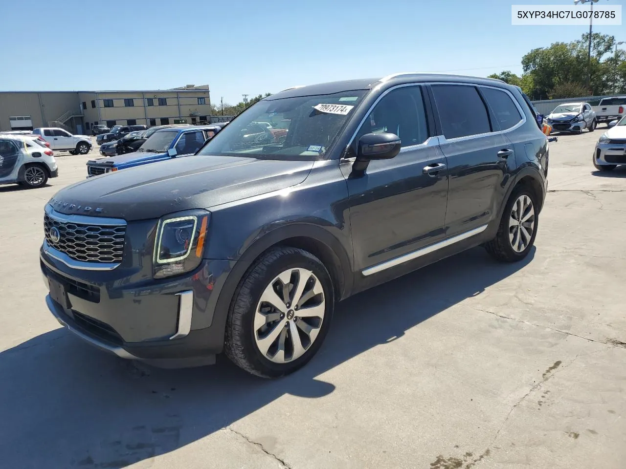 2020 Kia Telluride Ex VIN: 5XYP34HC7LG078785 Lot: 70973174