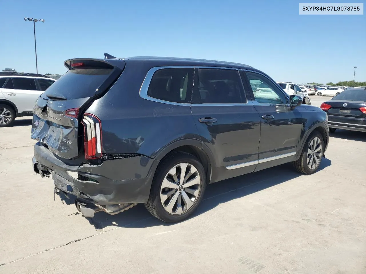 2020 Kia Telluride Ex VIN: 5XYP34HC7LG078785 Lot: 70973174