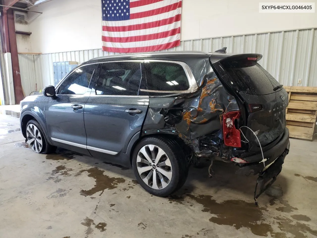 2020 Kia Telluride S VIN: 5XYP64HCXLG046405 Lot: 71052684