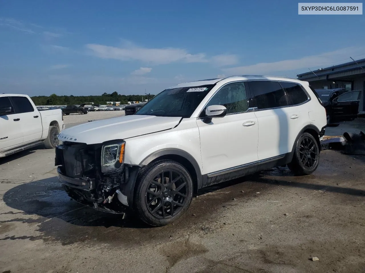 2020 Kia Telluride Ex VIN: 5XYP3DHC6LG087591 Lot: 71791724