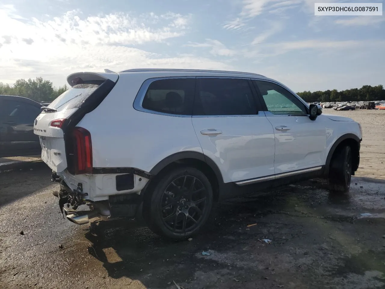 2020 Kia Telluride Ex VIN: 5XYP3DHC6LG087591 Lot: 71791724