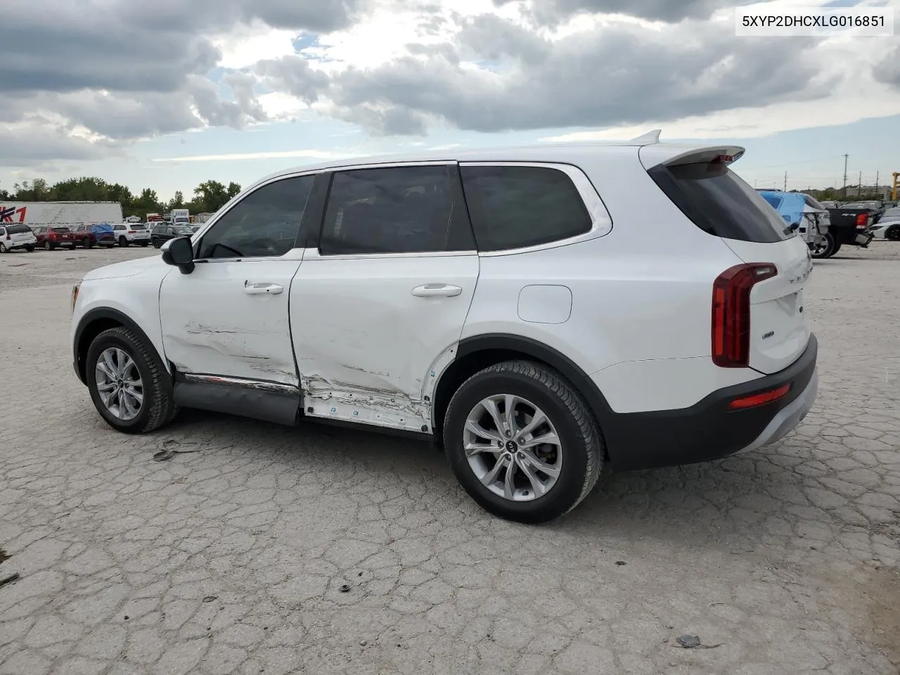 2020 Kia Telluride Lx VIN: 5XYP2DHCXLG016851 Lot: 71807654