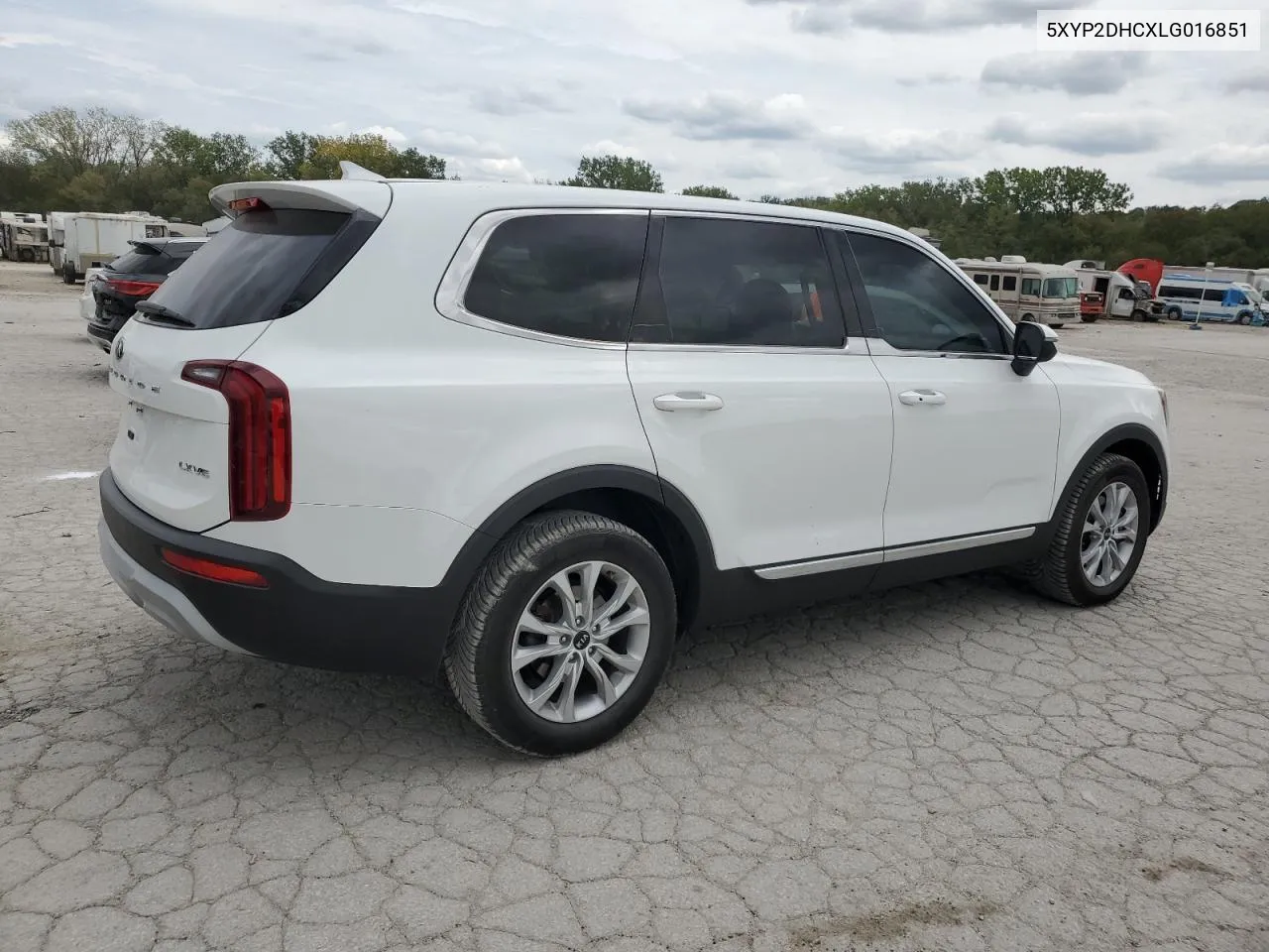 2020 Kia Telluride Lx VIN: 5XYP2DHCXLG016851 Lot: 71807654