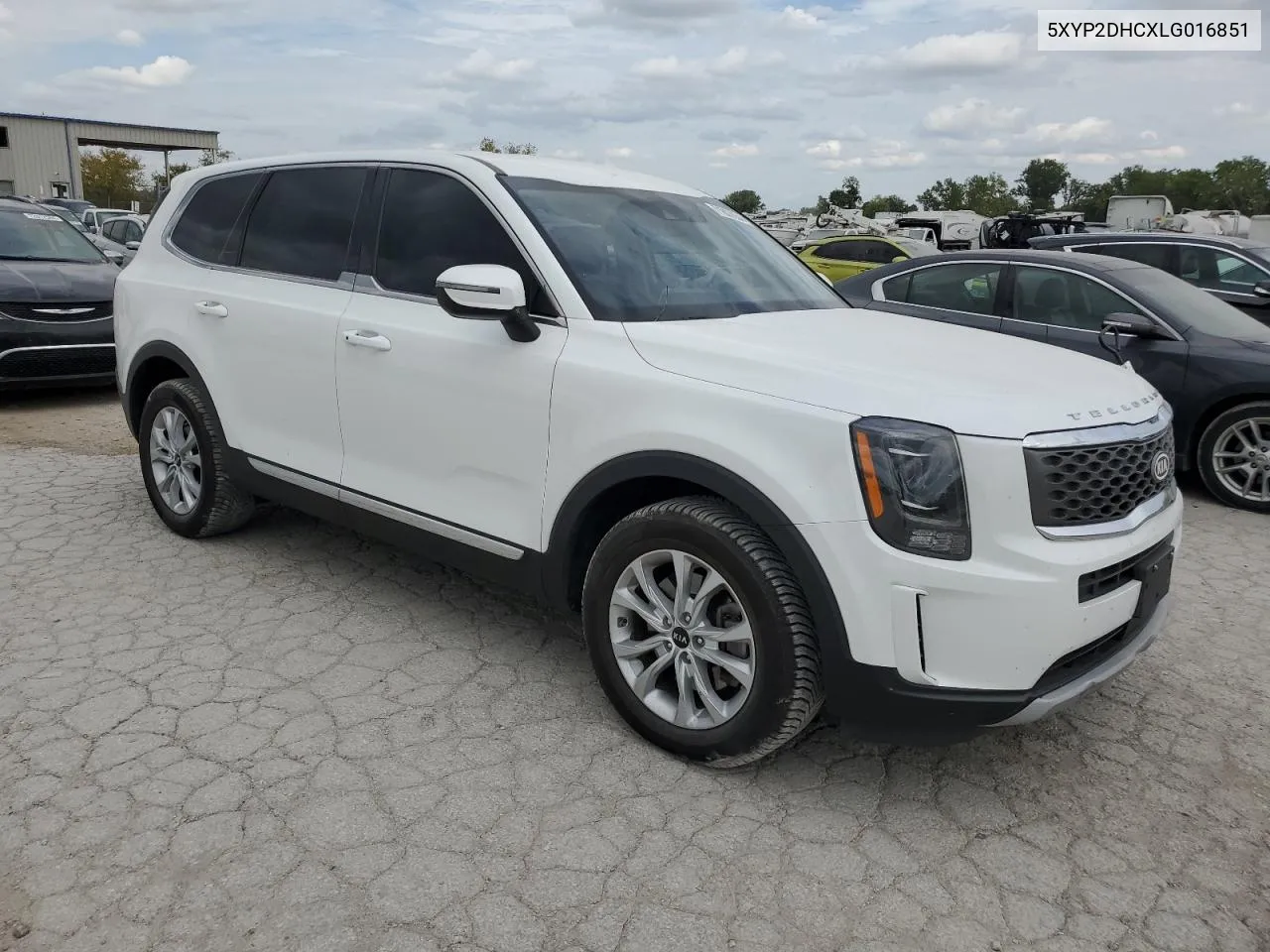 2020 Kia Telluride Lx VIN: 5XYP2DHCXLG016851 Lot: 71807654