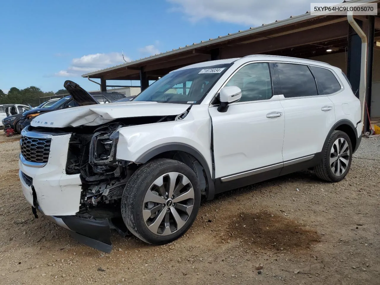 2020 Kia Telluride S VIN: 5XYP64HC9LG005070 Lot: 71875034