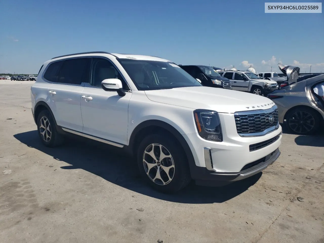 2020 Kia Telluride Ex VIN: 5XYP34HC6LG025589 Lot: 72731384