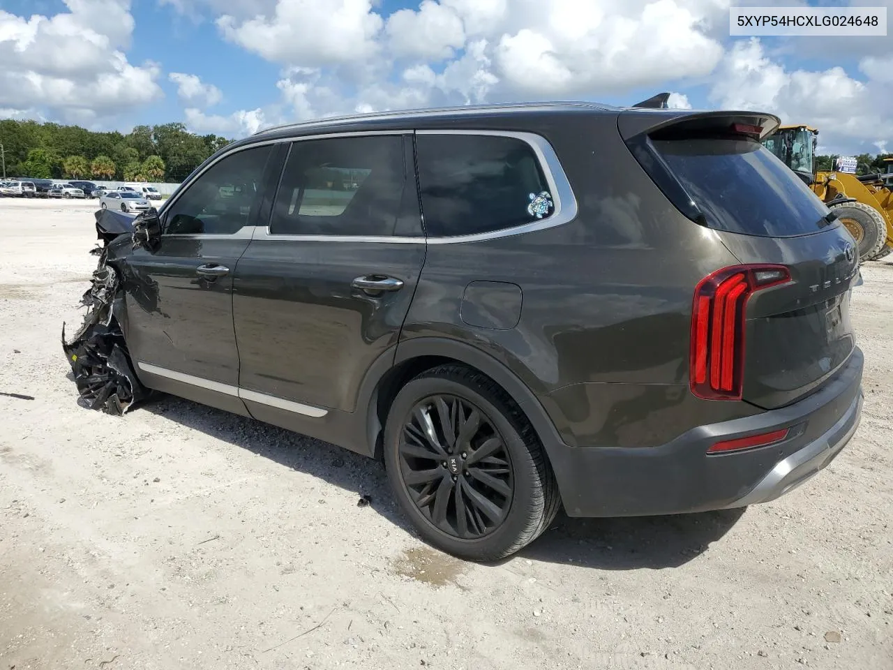 2020 Kia Telluride Sx VIN: 5XYP54HCXLG024648 Lot: 72734494