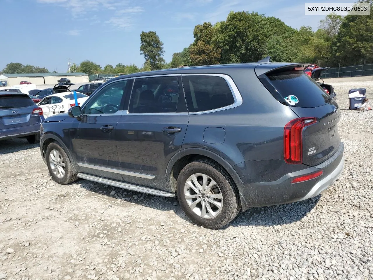 2020 Kia Telluride Lx VIN: 5XYP2DHC8LG070603 Lot: 72747744