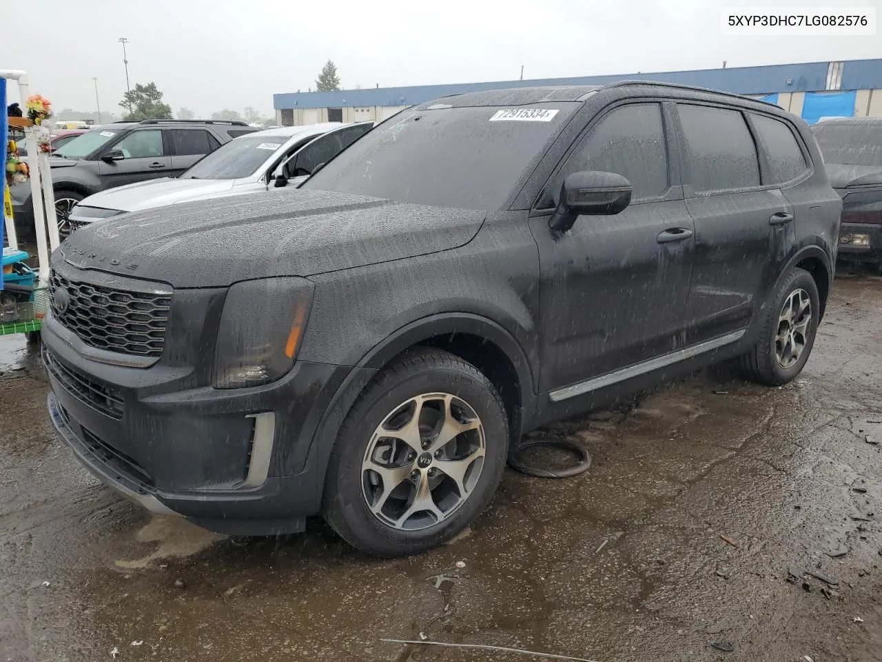 2020 Kia Telluride Ex VIN: 5XYP3DHC7LG082576 Lot: 72915334