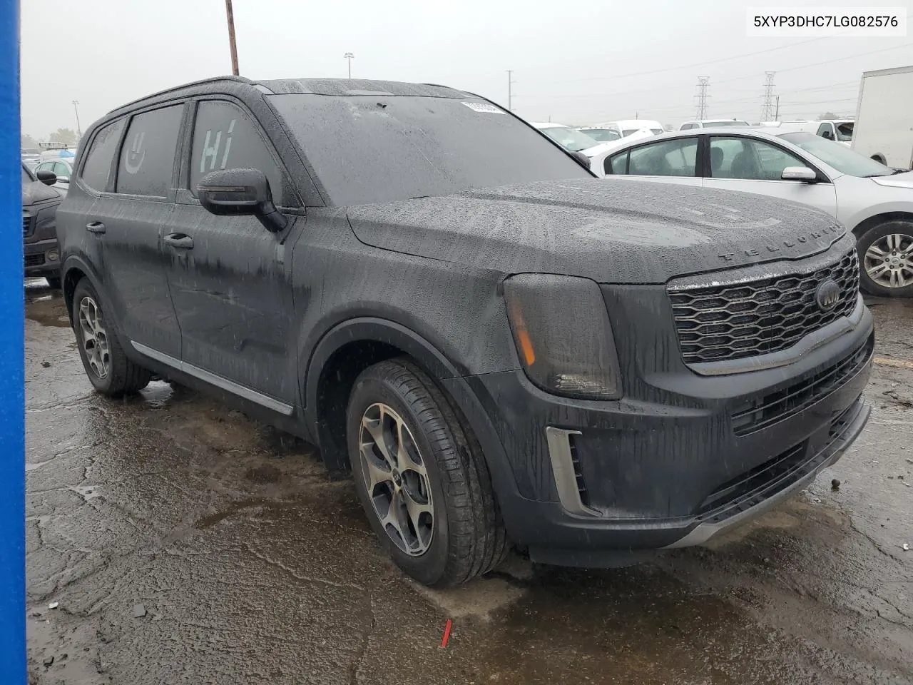 2020 Kia Telluride Ex VIN: 5XYP3DHC7LG082576 Lot: 72915334