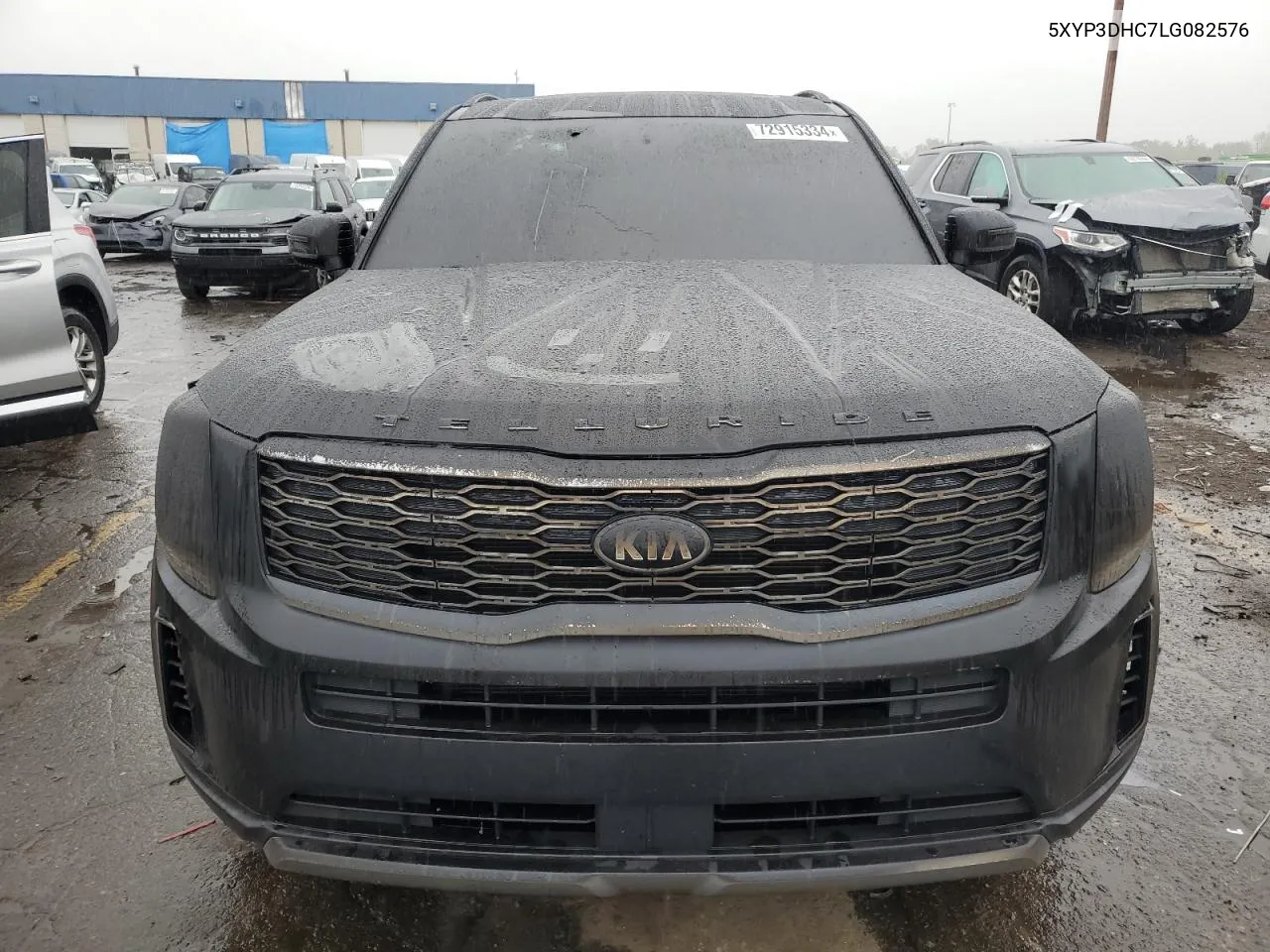 2020 Kia Telluride Ex VIN: 5XYP3DHC7LG082576 Lot: 72915334