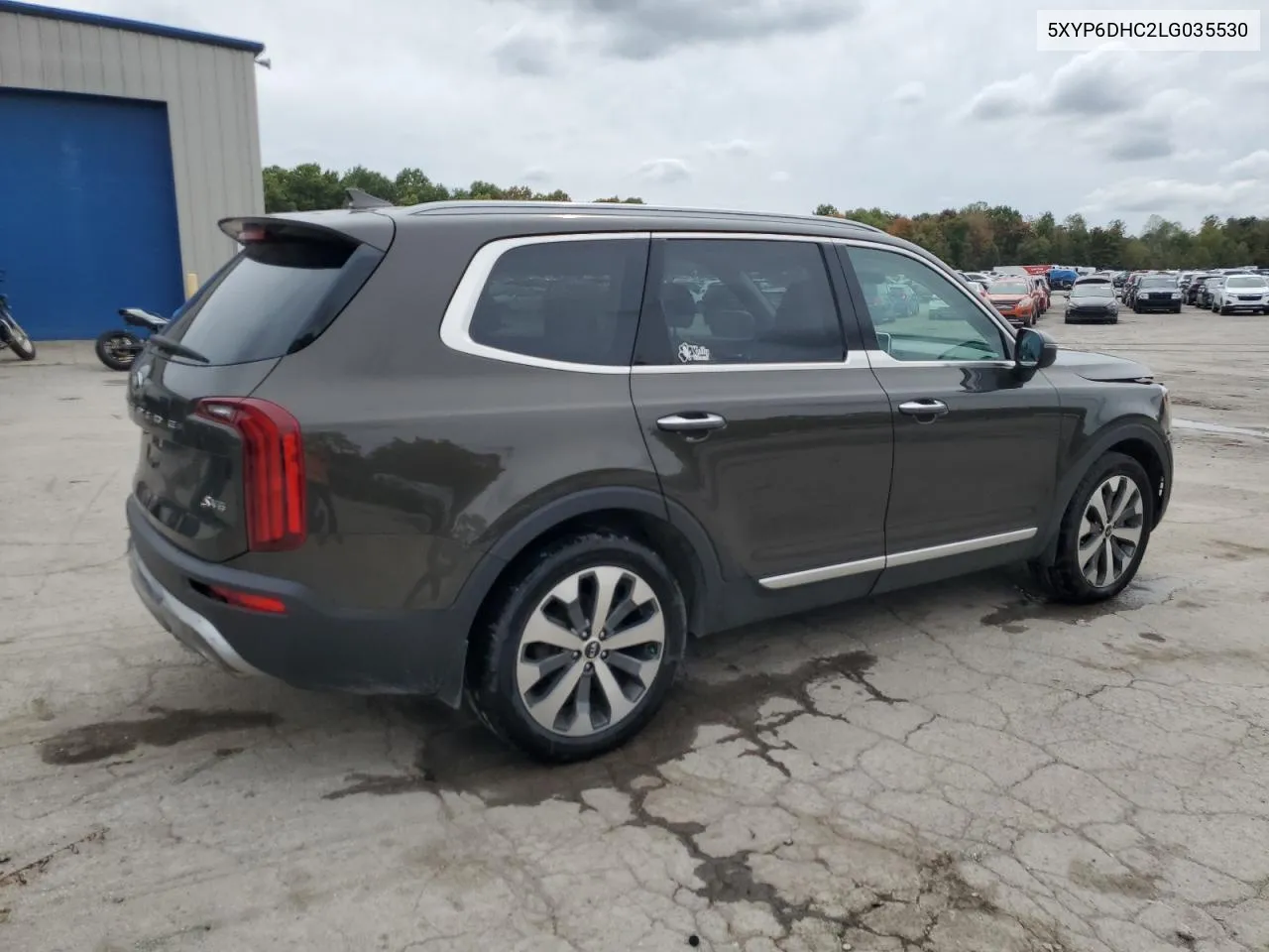 2020 Kia Telluride S VIN: 5XYP6DHC2LG035530 Lot: 73118454