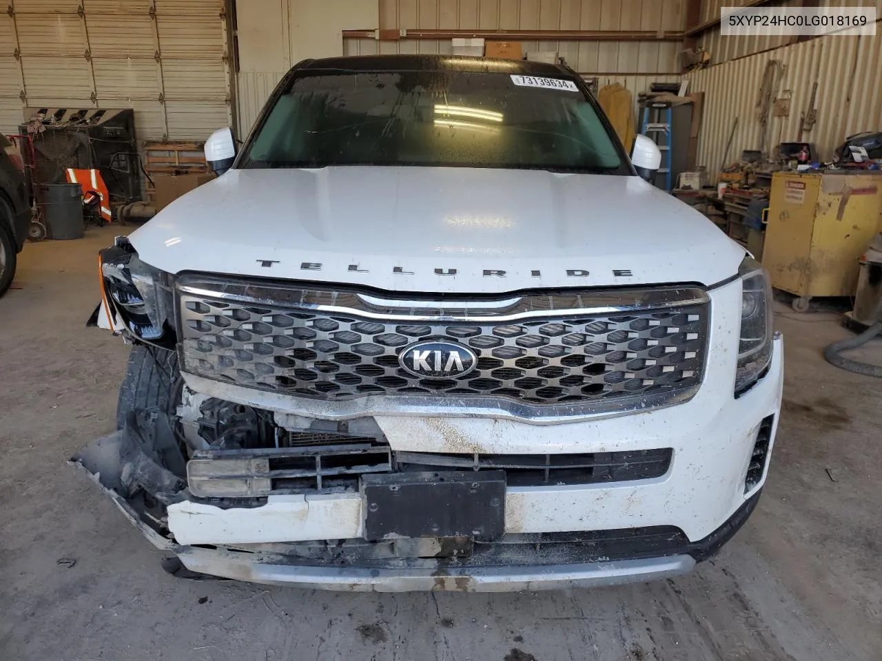 2020 Kia Telluride Lx VIN: 5XYP24HC0LG018169 Lot: 73139634