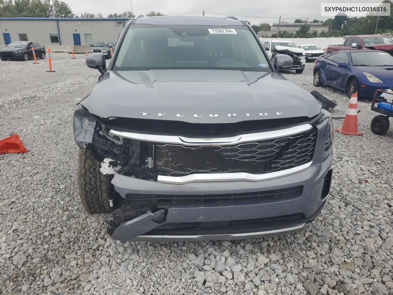 2020 Kia Telluride S VIN: 5XYP6DHC1LG016516 Lot: 73362784