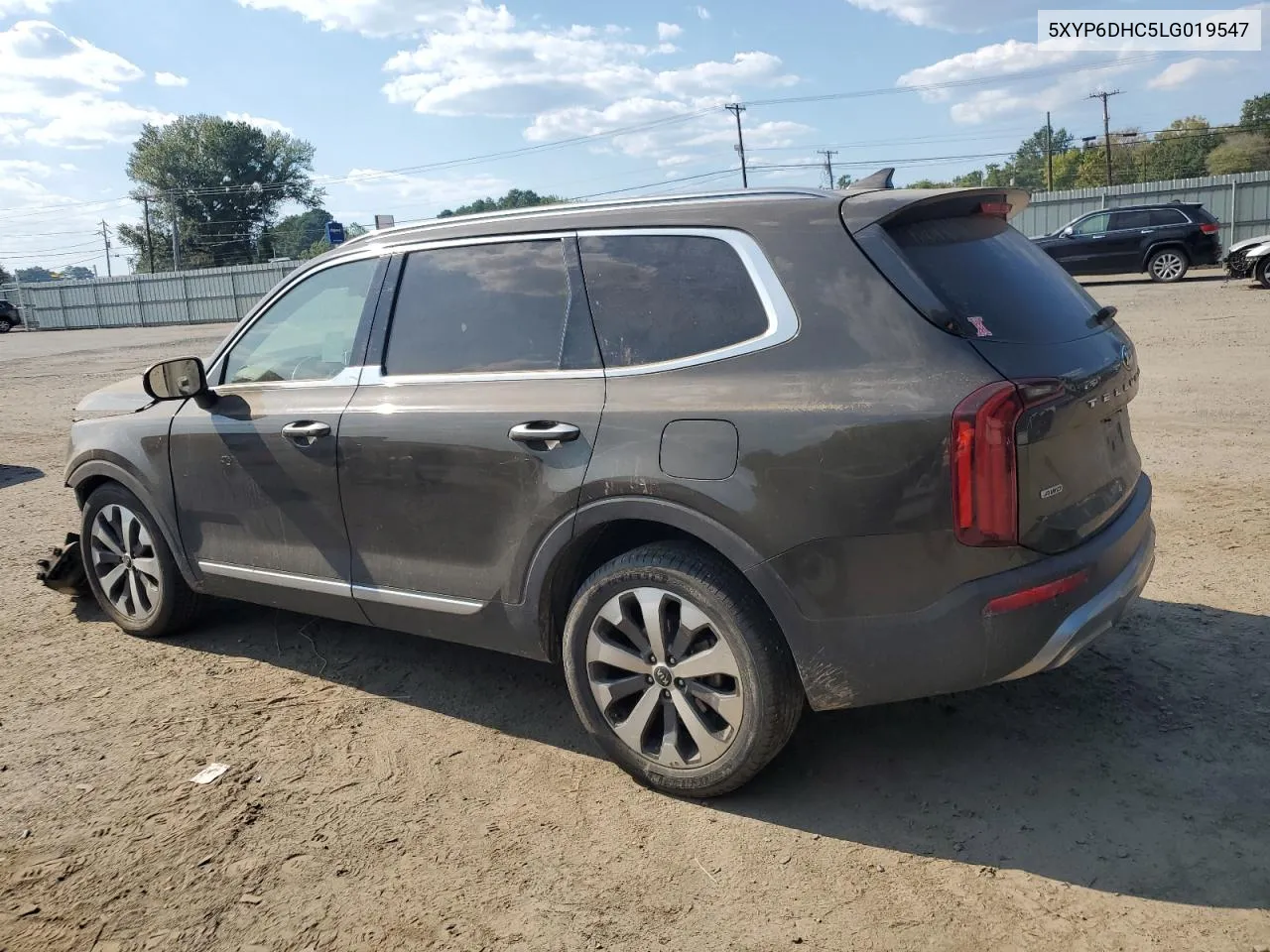 2020 Kia Telluride S VIN: 5XYP6DHC5LG019547 Lot: 73615064