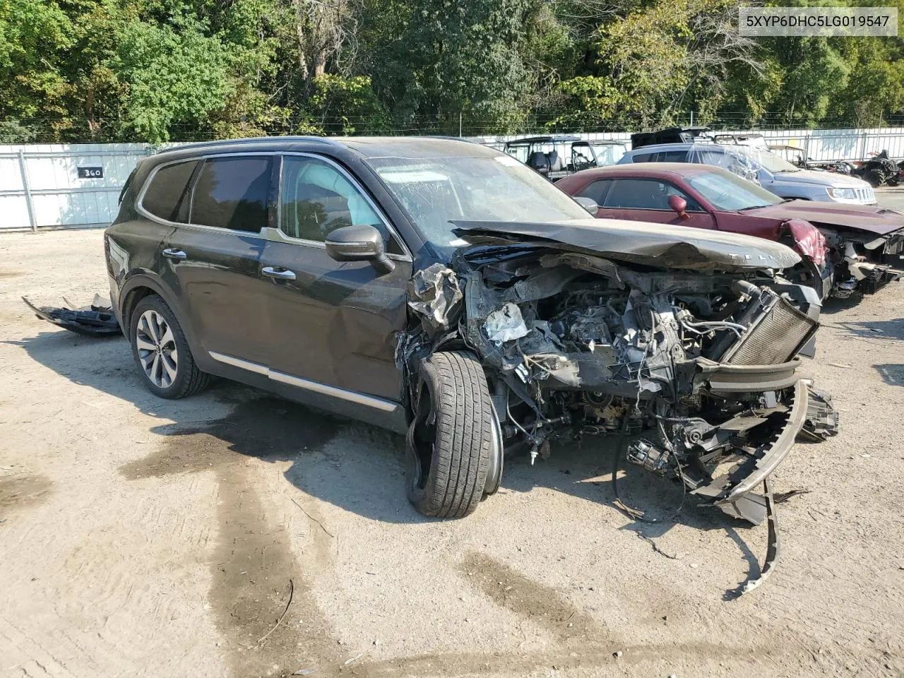 2020 Kia Telluride S VIN: 5XYP6DHC5LG019547 Lot: 73615064