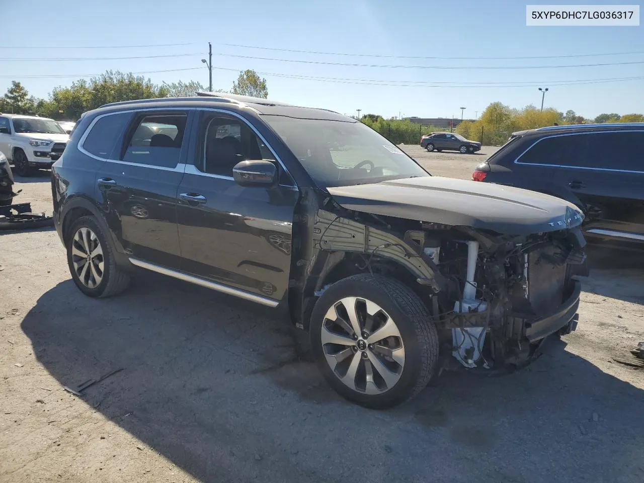 2020 Kia Telluride S VIN: 5XYP6DHC7LG036317 Lot: 73794324