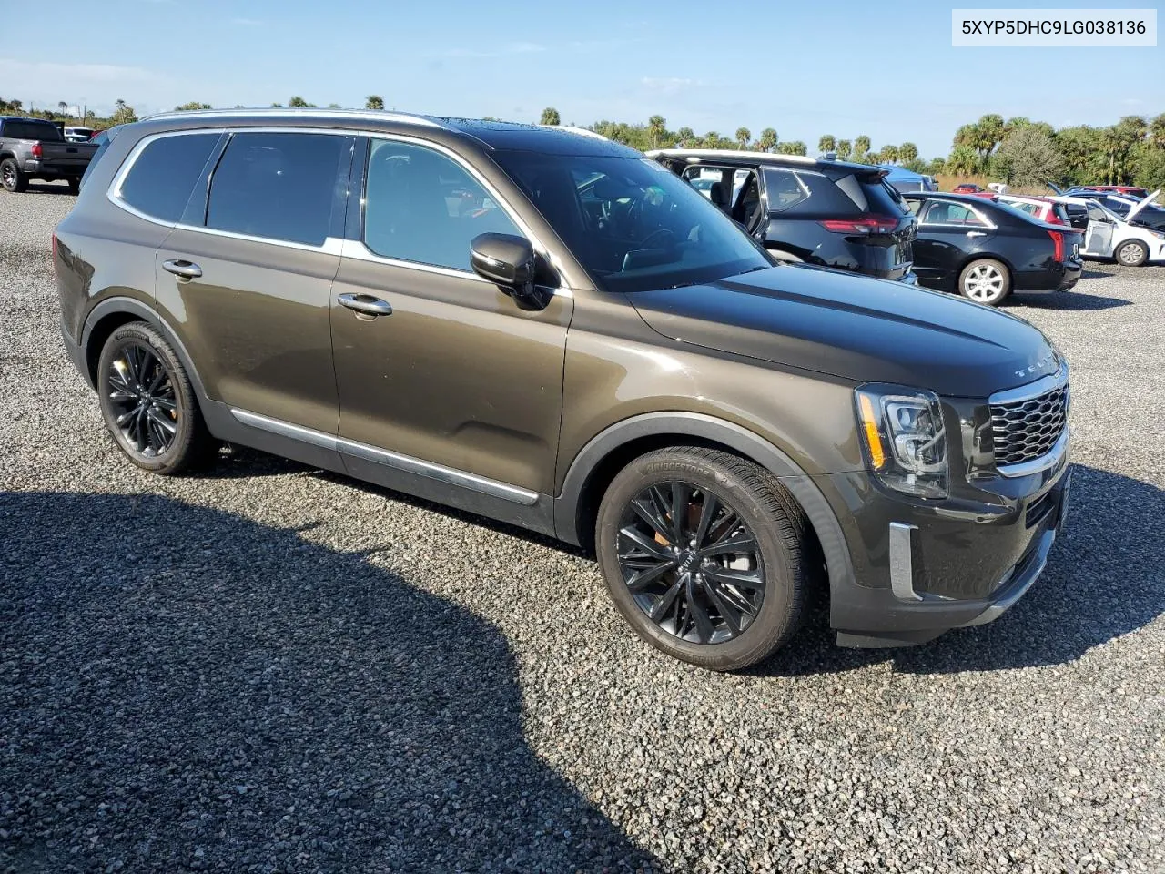 2020 Kia Telluride Sx VIN: 5XYP5DHC9LG038136 Lot: 73878634