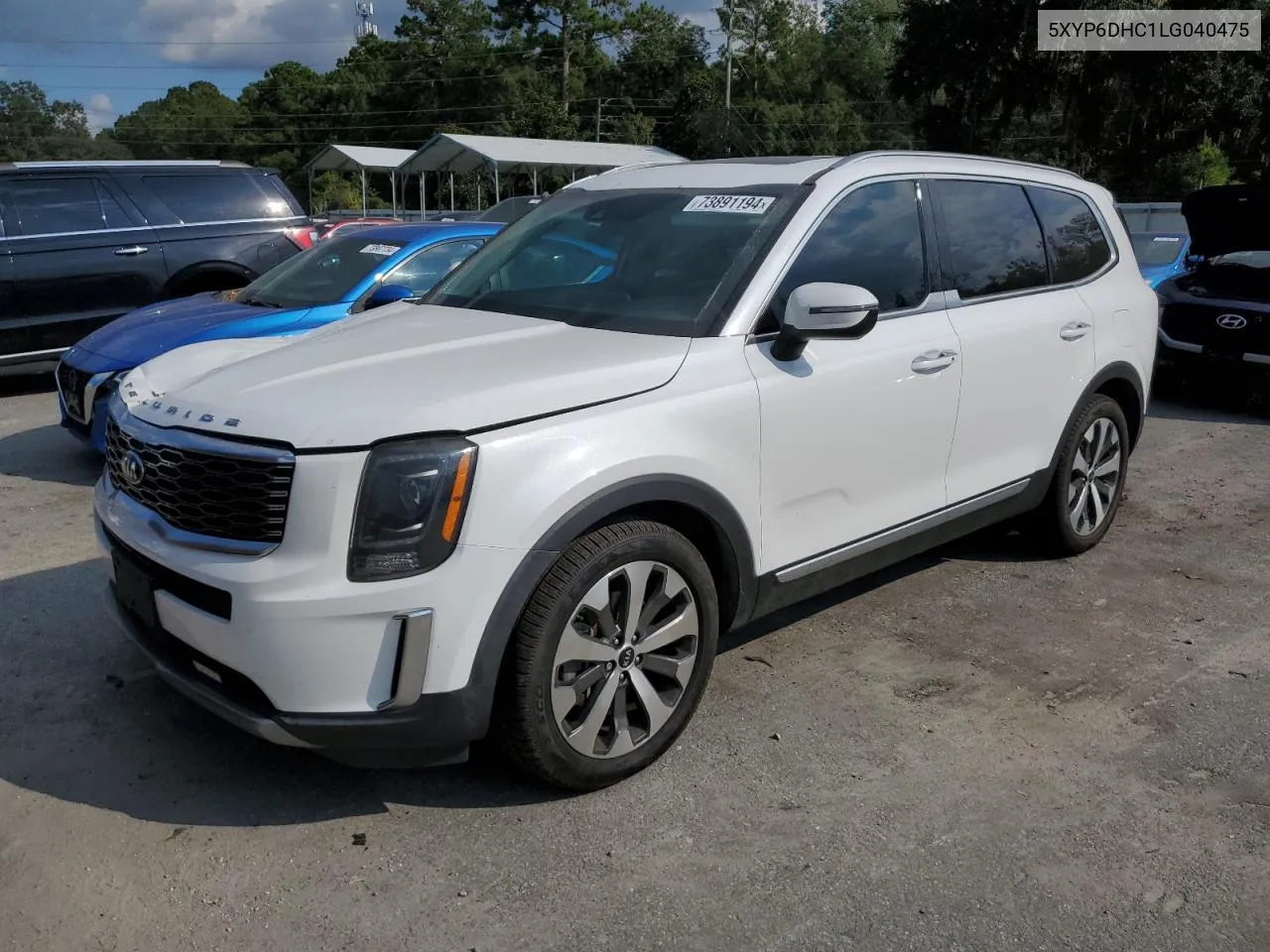 2020 Kia Telluride S VIN: 5XYP6DHC1LG040475 Lot: 73891194