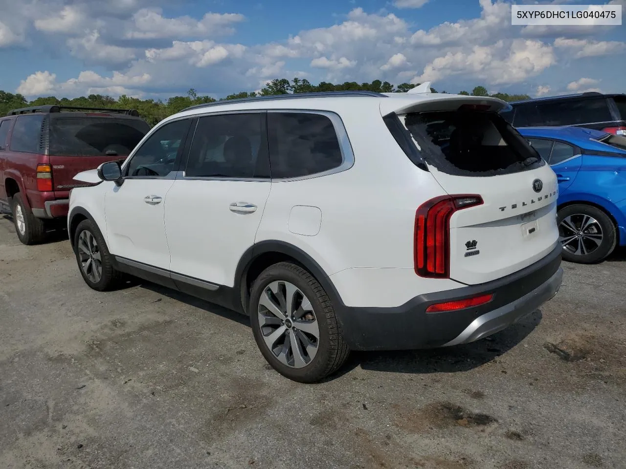 2020 Kia Telluride S VIN: 5XYP6DHC1LG040475 Lot: 73891194