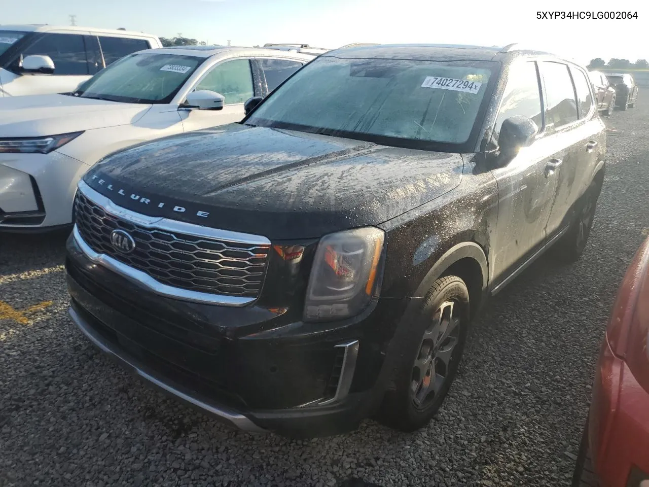 2020 Kia Telluride Ex VIN: 5XYP34HC9LG002064 Lot: 74027294