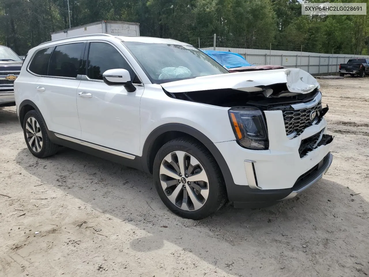 2020 Kia Telluride S VIN: 5XYP64HC2LG028691 Lot: 74090434