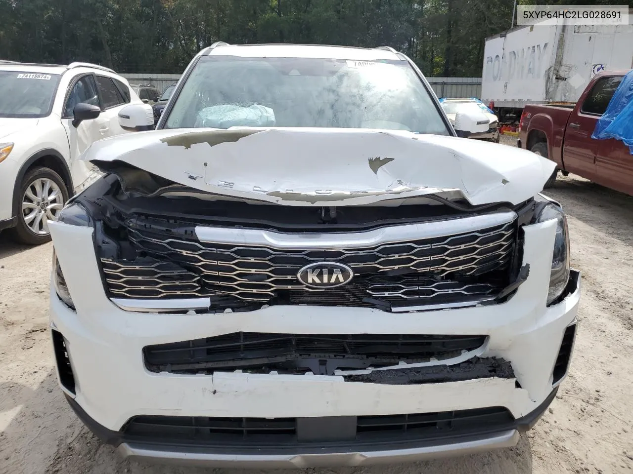 2020 Kia Telluride S VIN: 5XYP64HC2LG028691 Lot: 74090434