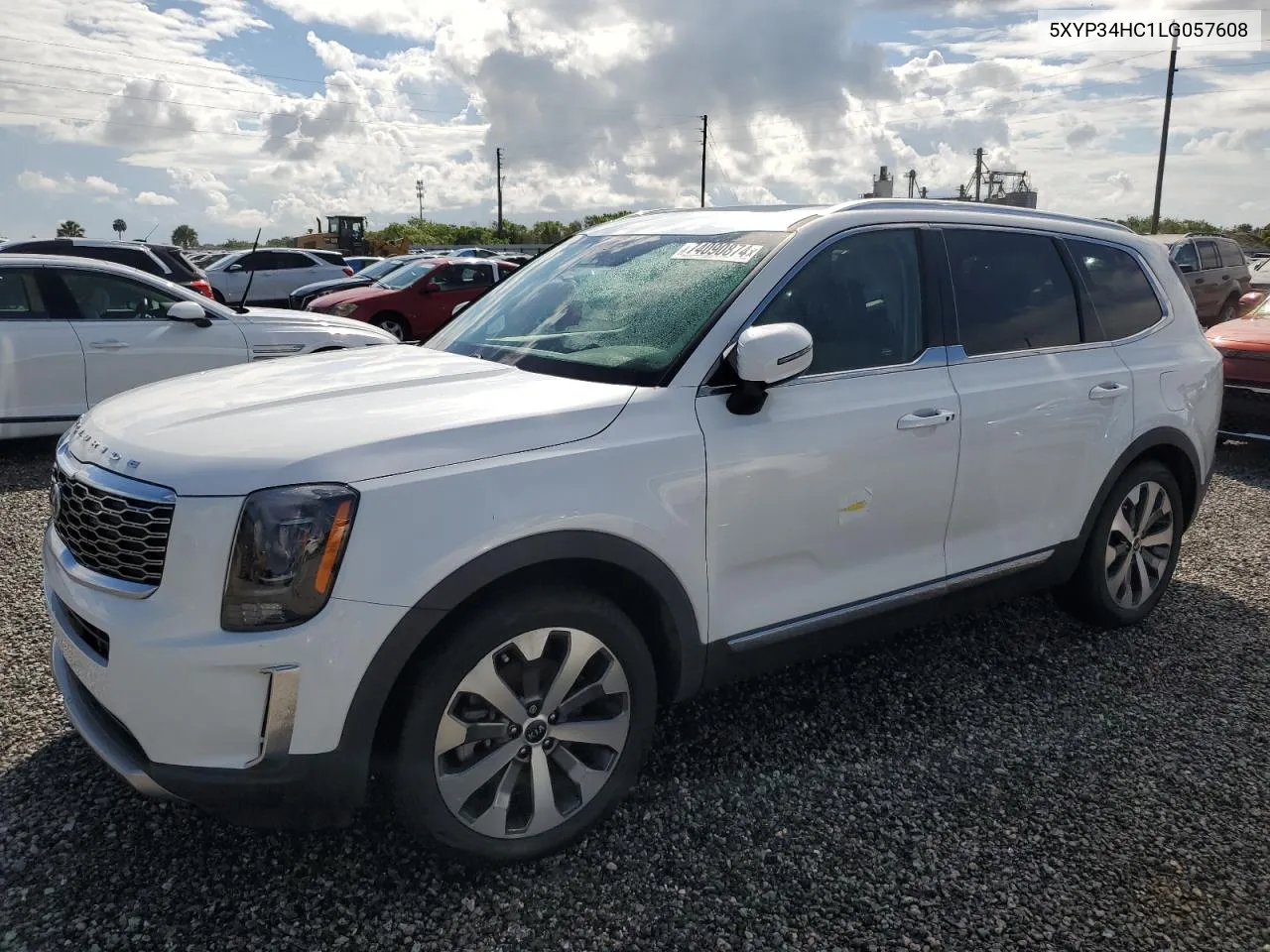 2020 Kia Telluride Ex VIN: 5XYP34HC1LG057608 Lot: 74090874