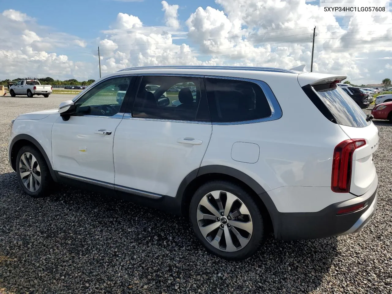 2020 Kia Telluride Ex VIN: 5XYP34HC1LG057608 Lot: 74090874