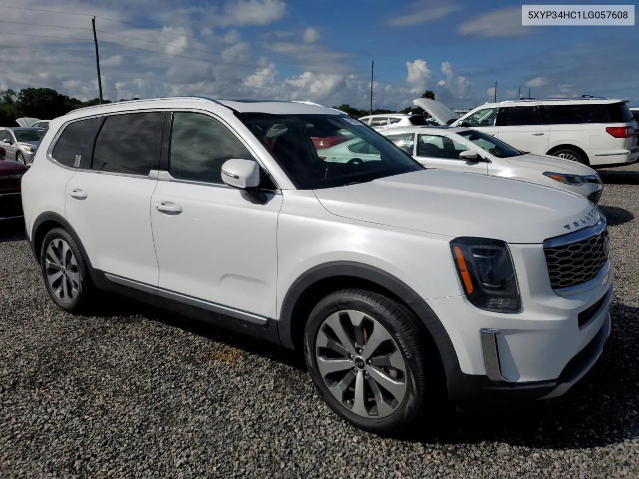 2020 Kia Telluride Ex VIN: 5XYP34HC1LG057608 Lot: 74090874