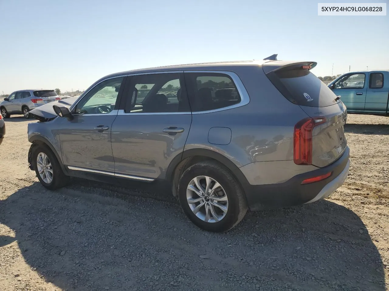 2020 Kia Telluride Lx VIN: 5XYP24HC9LG068228 Lot: 74242804