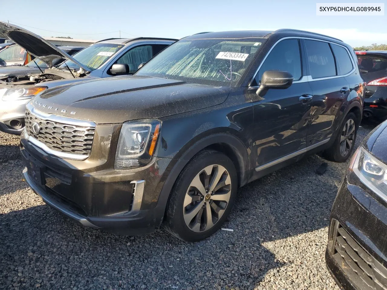 2020 Kia Telluride S VIN: 5XYP6DHC4LG089945 Lot: 74263344