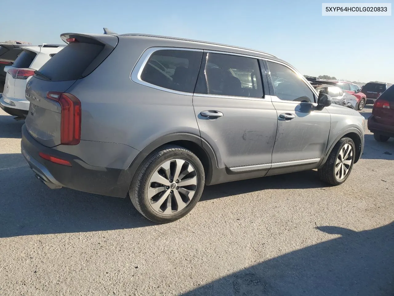 2020 Kia Telluride S VIN: 5XYP64HC0LG020833 Lot: 74300584