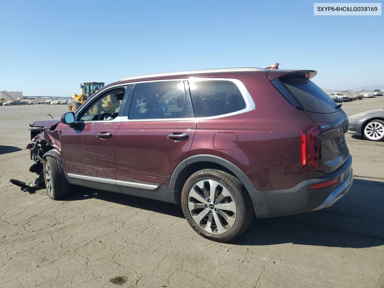 2020 Kia Telluride S VIN: 5XYP64HC6LG038169 Lot: 74375414