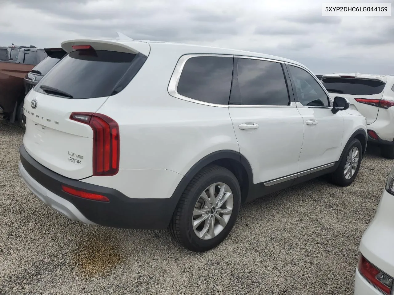 2020 Kia Telluride Lx VIN: 5XYP2DHC6LG044159 Lot: 74450884