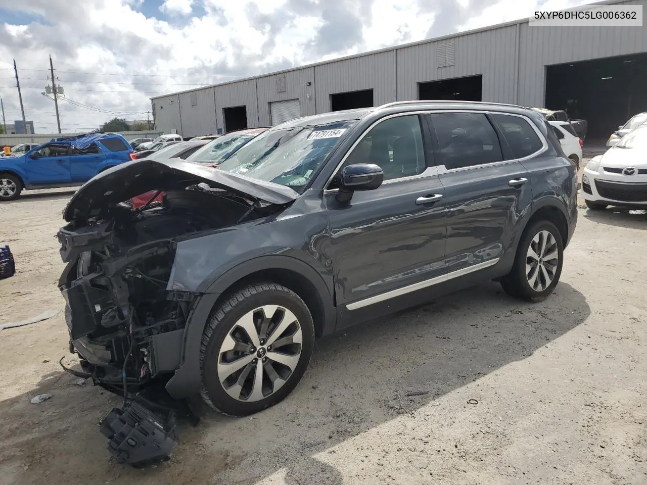 2020 Kia Telluride S VIN: 5XYP6DHC5LG006362 Lot: 74791154