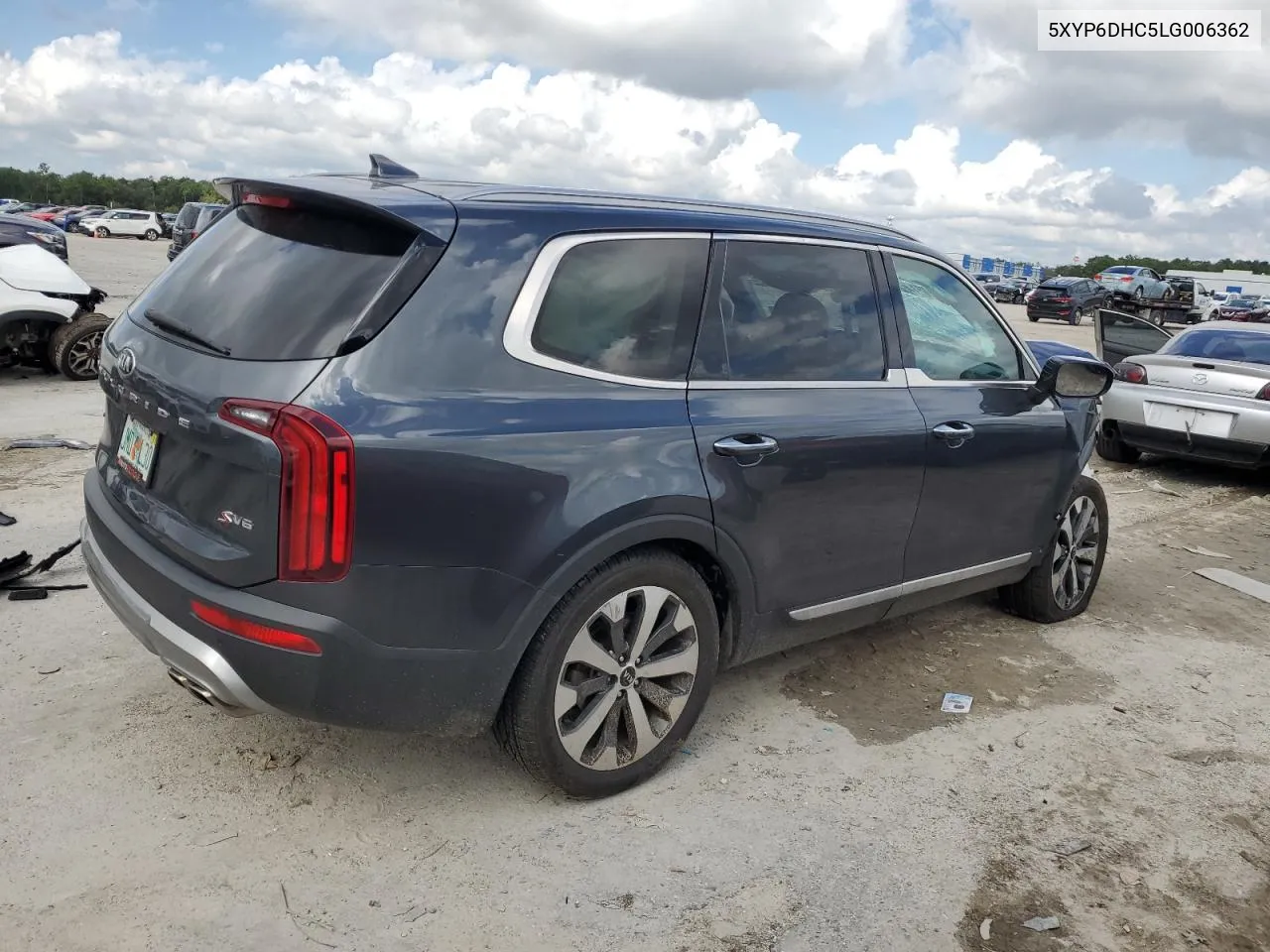 2020 Kia Telluride S VIN: 5XYP6DHC5LG006362 Lot: 74791154