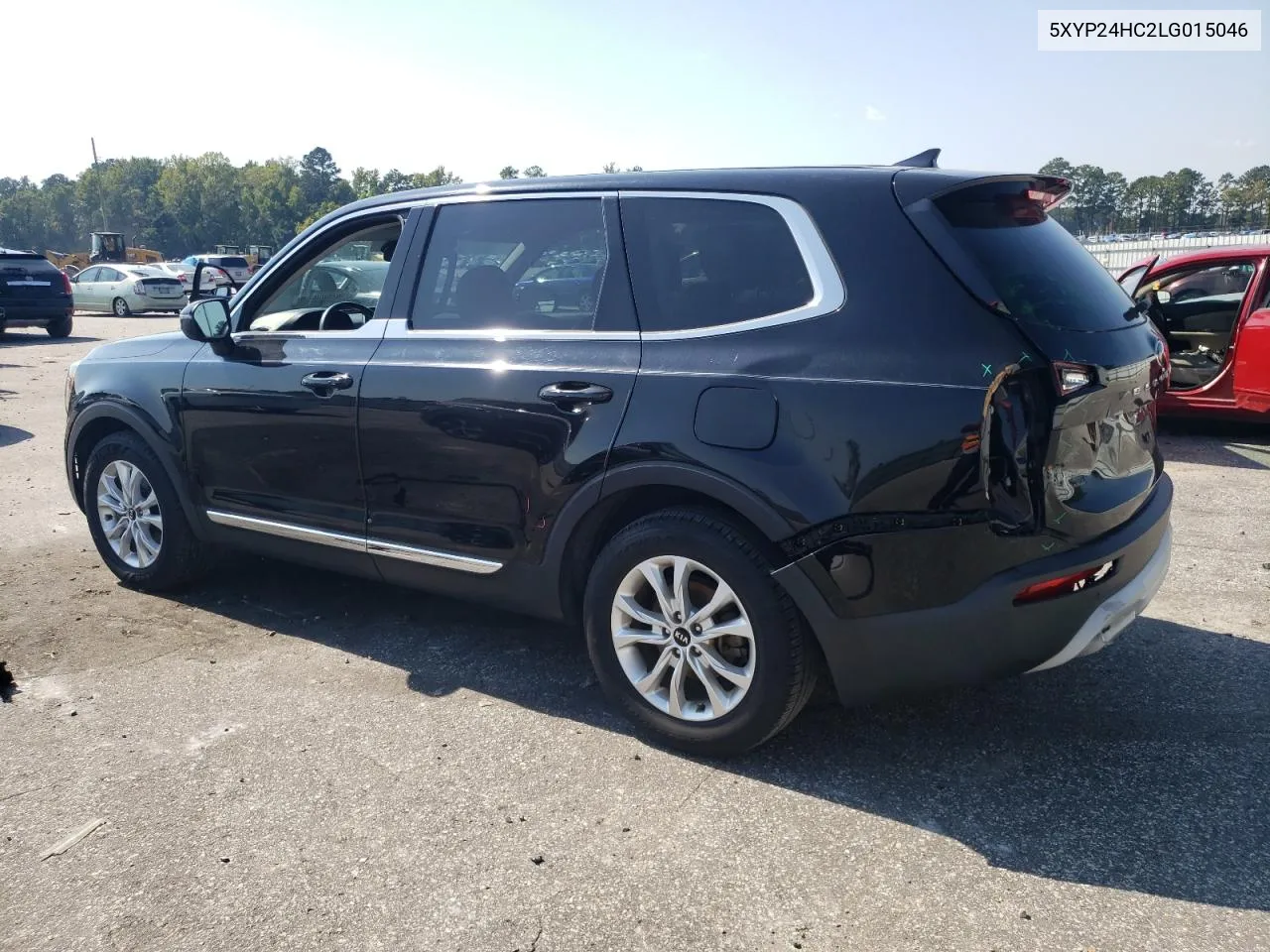 2020 Kia Telluride Lx VIN: 5XYP24HC2LG015046 Lot: 74805804